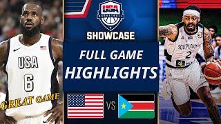 USA vs South Sudan [Full Game ] Today Olympic Paris 2024 |USAB SHOWCASE