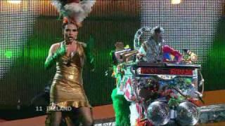 Eurovision 2008 Semi Final 1 11 Ireland *Dustin The Turkey* *Irlande Douze Pointe* 16:9 HQ