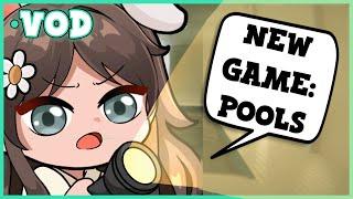 TRYING THE NEW POOLS GAME! - VOD