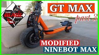 Modified Ninebot MAX part 3 |  Installations & Ride Test  | James Angelo TV | Vlog 126