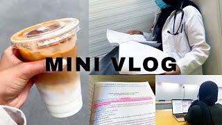 AESTHETIC VLOG| A day in the life of a medical student, food, kdrama, clinical rotations, studying