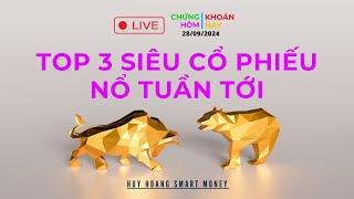 Chứng khoán hôm nay|Nhận định thị trường: Top 3 Siêu Cổ Phiếu Nổ Tuần Tới #chungkhoan