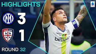 INTER-CAGLIARI 3-1 | HIGHLIGHTS | Inter Cruise Past Cagliari to Extend Lead | Serie A 2024/25