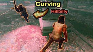 Playing Against High Rank Curving Hillbilly in DBD Mobile