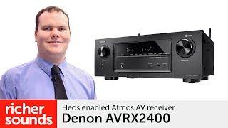 Denon AVRX2400 - Atmos AV receiver | Richer Sounds