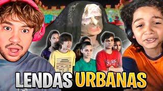 COLOQUEI MEU SOBRINHO PRA ASSISTIR LENDAS URBANAS!