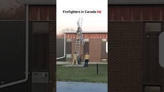 Training of Firefighters in Canada  #캐나다 #소방관