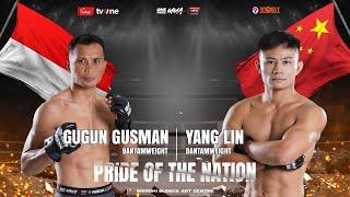 GUGUN GUSMAN  VS YANG LIN | FULL FIGHT ONE PRIDE MMA 79 KING SIZE NEW #4 BALI