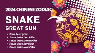 2024 CHINESE ZODIAC | SNAKE [SUB]