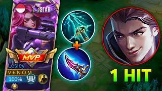 CLAUDE 1 HIT DELETETHANK YOU MOONTON FOR THIS LESLEY COMBO BUILD | GLOBAL LESLEY BEST BUILD