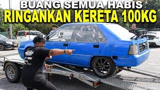 PADU RINGANKAN KERETA SAMPAI 100KG !