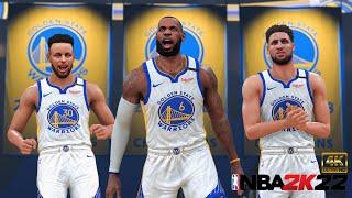 What if LeBron James Joined the WARRIORS? | NBA 2K22 Season Showcase | Celtics vs. Warriors