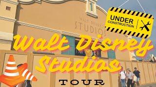 Walt Disney Studios KOMPLETTER Rundgang! Wie sieht die Baustelle aus?- One-Shot-Video im Disneyland