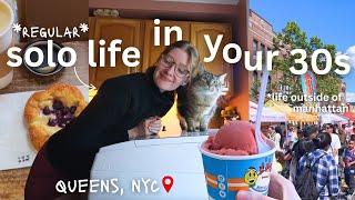 Living alone in Queens, NYC | *enjoying chill spring days & exploring while I can*