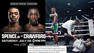 Errol Spence Announces Terence Crawford fight for July 29th One-sided Whooping