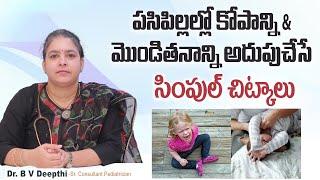 పిల్లలు మీ మాట వినాలంటే | Easy Tips To Handle Temper Tantrums in Kids | CALM Theory | Dr B V Deepthi