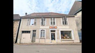 Large 3 bedroom property with a shop and a garden in the heart of St Germain les Belles.