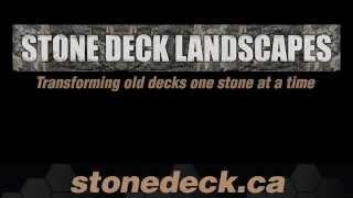Transform a Wood Deck to a Stone Deck