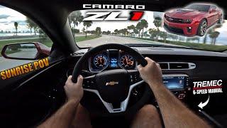 5th Gen Camaro ZL1 Chasing the Sunrise *EARLY MORNING POV* |  LOUD 5th Gen Camaro ZL1 POV Drive [4K]