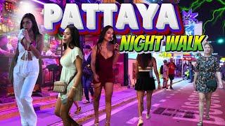 Walking Pattaya Beach Road at Night is a MUST!