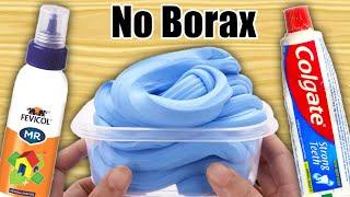 COLGATE & FEVICOL SLIME How to make Fevicol & Colgate toothpaste Slime without Clear Glue & Borax