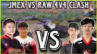 JMEx vs RAW Proper 4v4 Clash | Clash with kvn