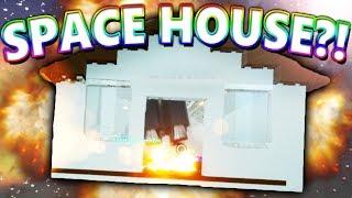 ROCKET SHIP DESTROYS MY SPACE HOUSE?! | Brick Rigs SPACE EXPLOSIONS