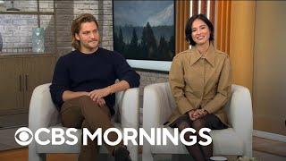 Actors Luke Grimes and Kelsey Asbille talk Season 5 of the hit show "Yellowstone"