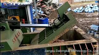 Hydraulic Metal Steel Scrap Baler Machine (Side Push Out)