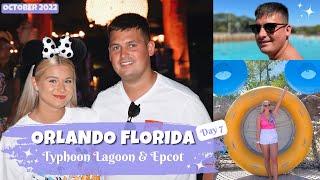 ORLANDO FLORIDA  DISNEY WORLD VLOG  Day 7 • Typhoon Lagoon & Epcot - October 2022