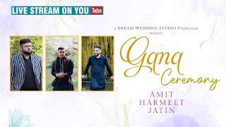 Amit | Harmeet | Jatin Gana Ceremony #dreamweddingstudio9