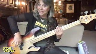 Rock Legend Suzi Quatro Plays Her Favorite Bass Riffs