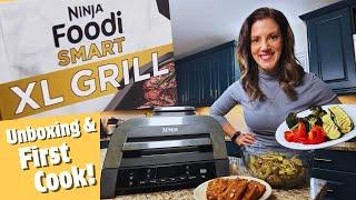 Ninja Foodi Smart XL Grill! Unboxing & First cook!