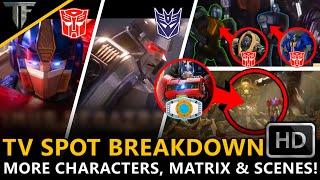 Transformers One(2024) New Tv Spot & Clip Breakdown! New Characters, Footage & Things You Missed!