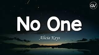 Alicia Keys - No One [Lyrics]