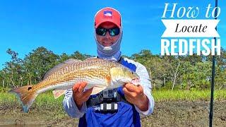 How to locate Redfish - Low Country Fishing - Savannah GA