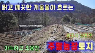 (매물번호315) 아늑하고 조용한마을 경기도 광주시 남종면에서 풍성한 수확의 기쁨을 흠뻑 느껴보세요 주말농장토지매매