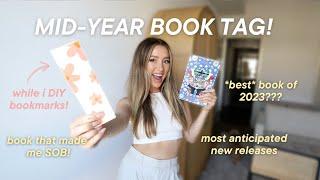 mid-year book wrap up tag!! (while i make bookmarks)