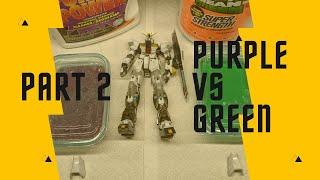 RX-93 ν Gundam Restoration Project, Part 2 - Purple vs Green