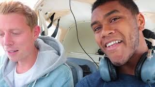 Surprising dad with an airplane on his birthday!!!