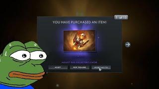 DOTA 2 - MOST INTENSE UNBOXING OF 2023 COLLECTORS CACHE!