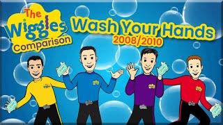 The Wiggles Wash Your Hands Comparison (2008/2010)