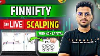 Finnifty live scalping video || option trading ||