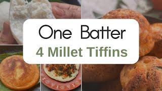 Prepare One Batter & get 4 Healthy Breakfast Recipes!!