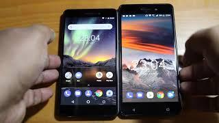 Nokia 6 2017 vs Nokia 6 2018: Size, Design & Build quality comparison