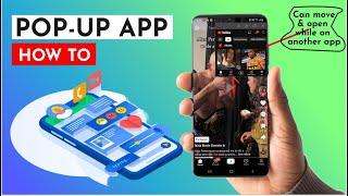 How To Make An App Pop Up On Android