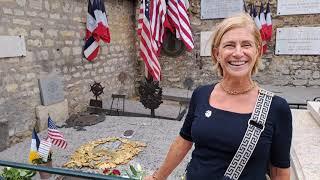 American Friends of Lafayette at Picpus Cemetery on the Fourth of July