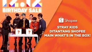 Stray Kids Ditantang Shopee Main What's in The Box! (ENG Sub) | Shopee Online Fanmeet