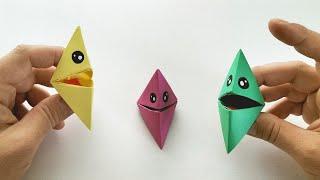 Making toys for children from paper/ What is made of paper? / Easy origami