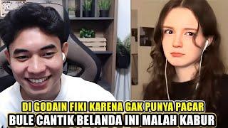 Bule cantik Belanda ini Di godain Fiki Naki karena gak punya pacar,malah...- OME TV Fiki Naki